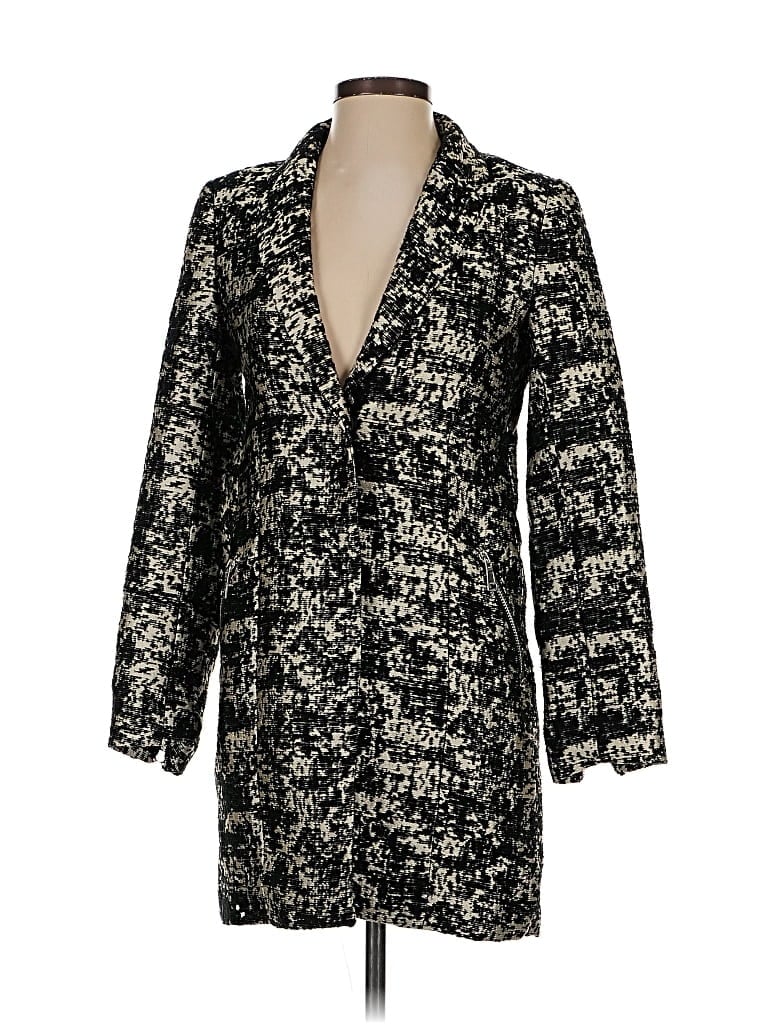 Pre-owned H&m Blazer Jacket In Gold