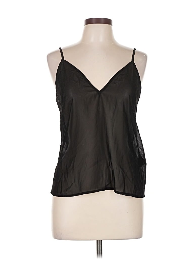 Pre-owned Maje Sleeveless Blouse In Black