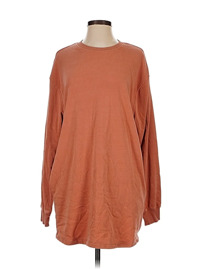 Pre-owned Double Zero Casual Dress In Orange