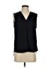 Vince Camuto 100% Polyester Black Sleeveless Blouse Size S - photo 1