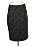 Beth Bowley 100% Acetate Graphic Gray Formal Skirt Size 12 - photo 1