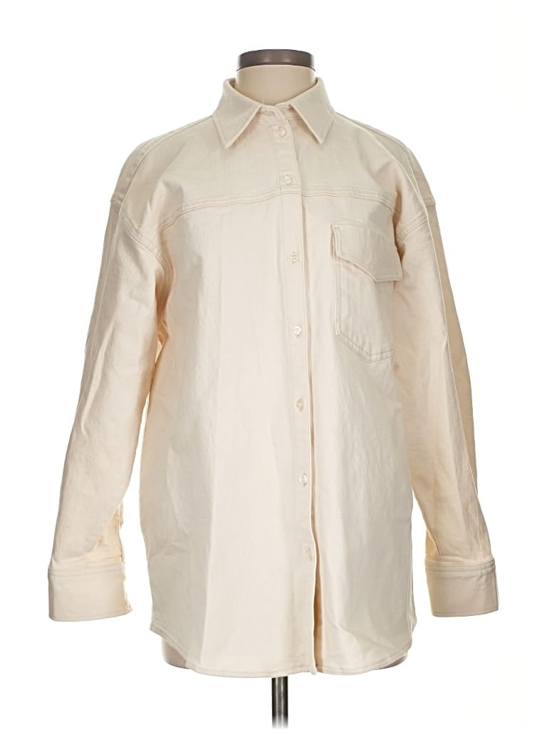 Pre-owned H&m Jacket In White