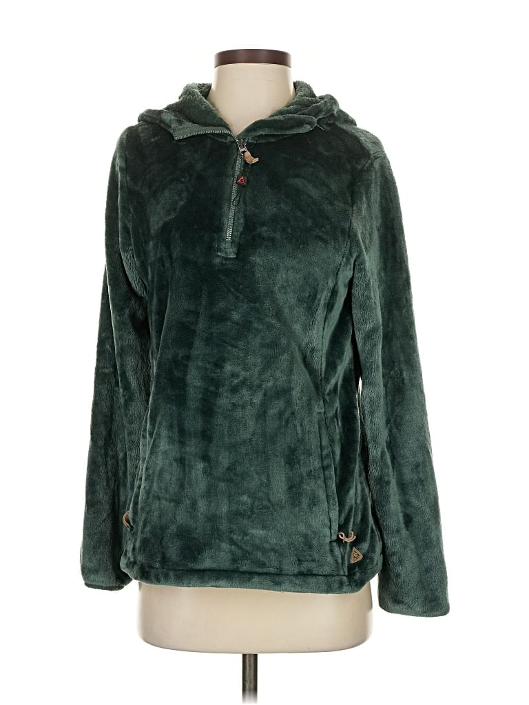 Pre-owned Gerry Fleece Jacket In Green
