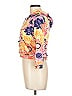 Garnet Hill Floral Graphic Orange Jacket Size L - photo 5