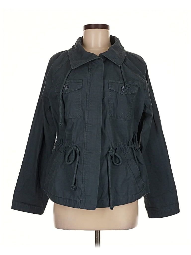 Pre-owned Ann Taylor Loft Outlet Jacket In Black