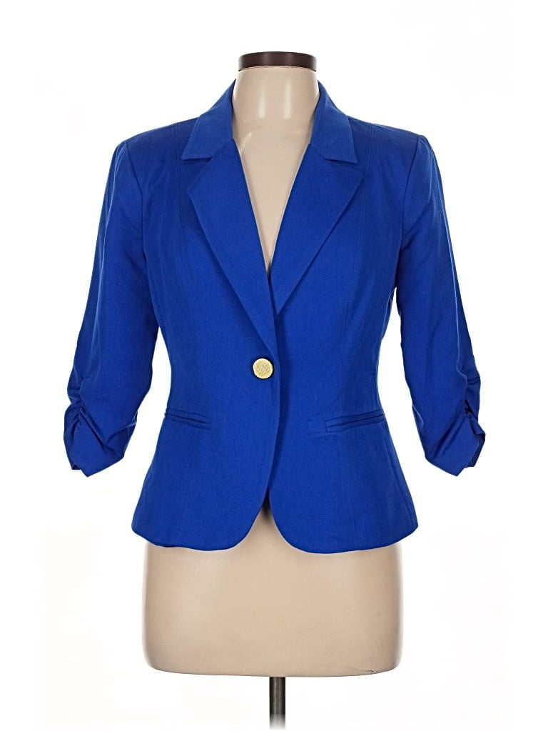 Pre-owned Xoxo Blazer Jacket In Blue