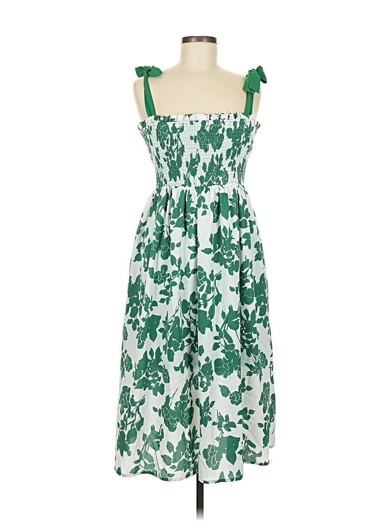 Pre-owned Staccato Casual Dress In Green