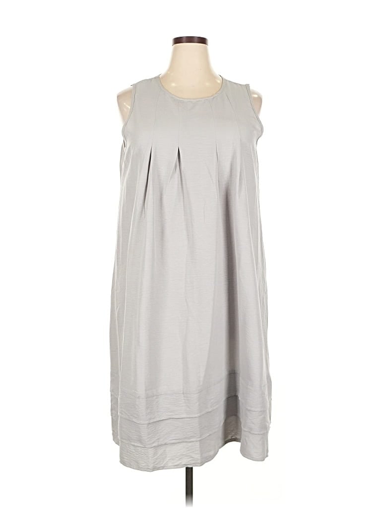 Pre-owned Shein Curve Casual Dress In Gray