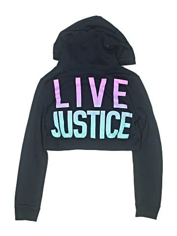 Justice Active Zip Up Hoodie (view 2)