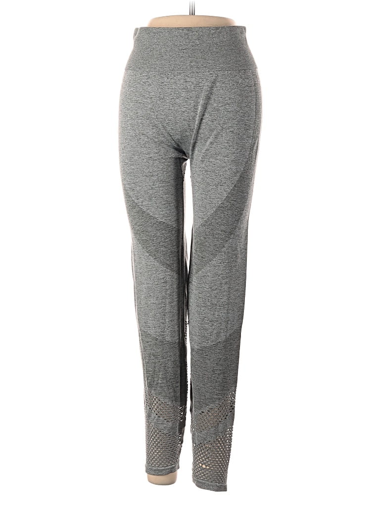 Pre-owned Victoria's Secret Pink Active Pants In Gray