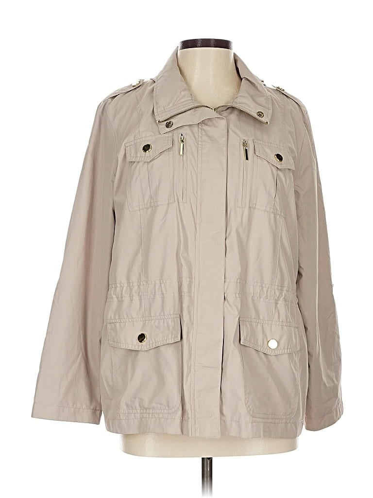Pre-owned Style & Co Jacket In White