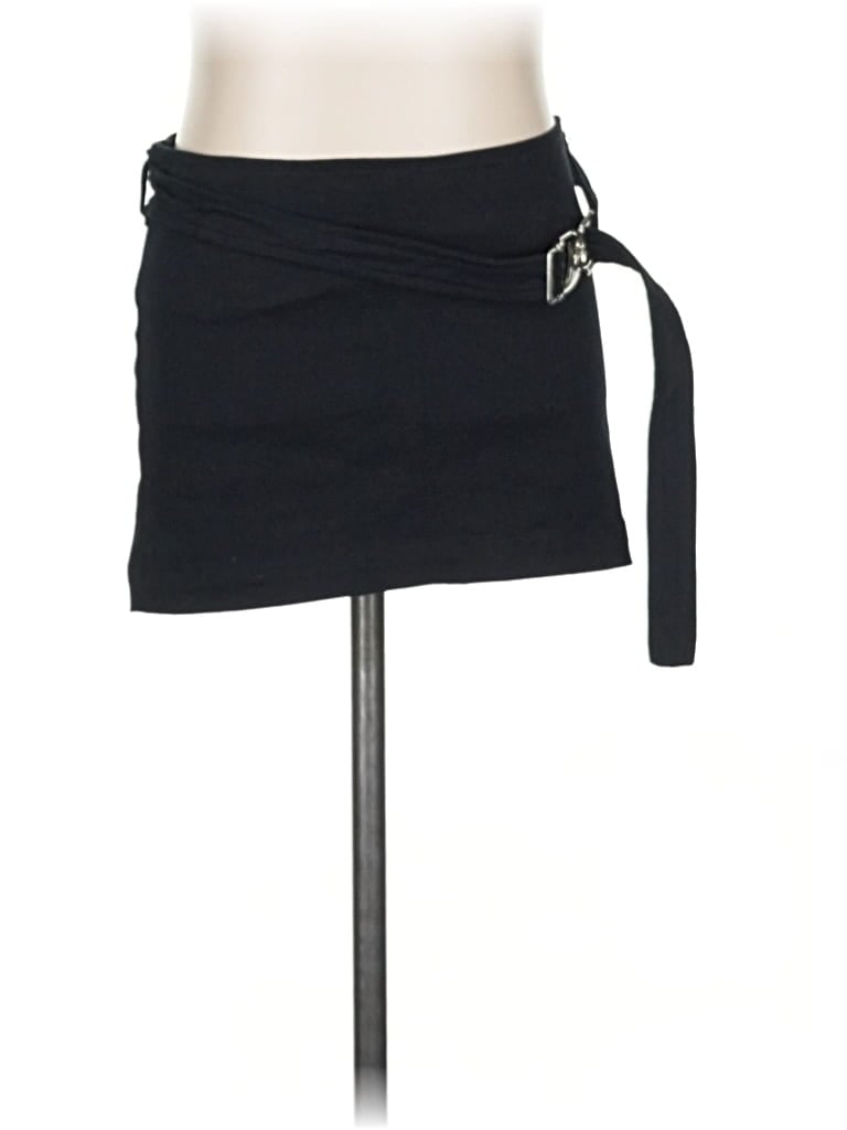 Pre-owned Eb Denim Casual Skirt In Black