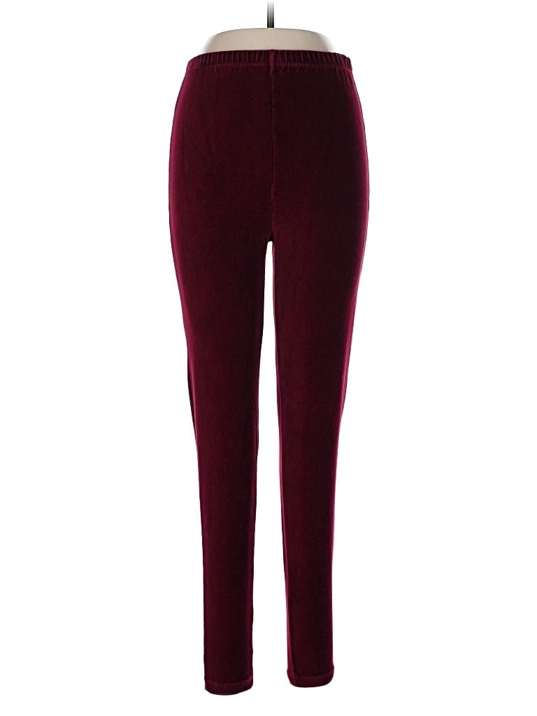 Pre-owned Chaus Sport Casual Pants In Burgundy