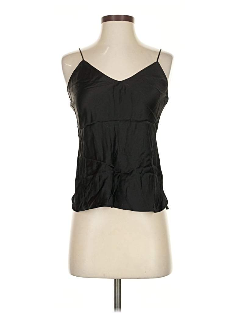 Pre-owned Banana Republic Sleeveless Blouse In Black