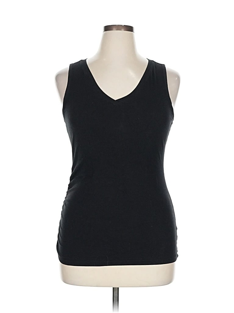 Pre-owned Michael Michael Kors Tank Top Black Halter Neckline Tops