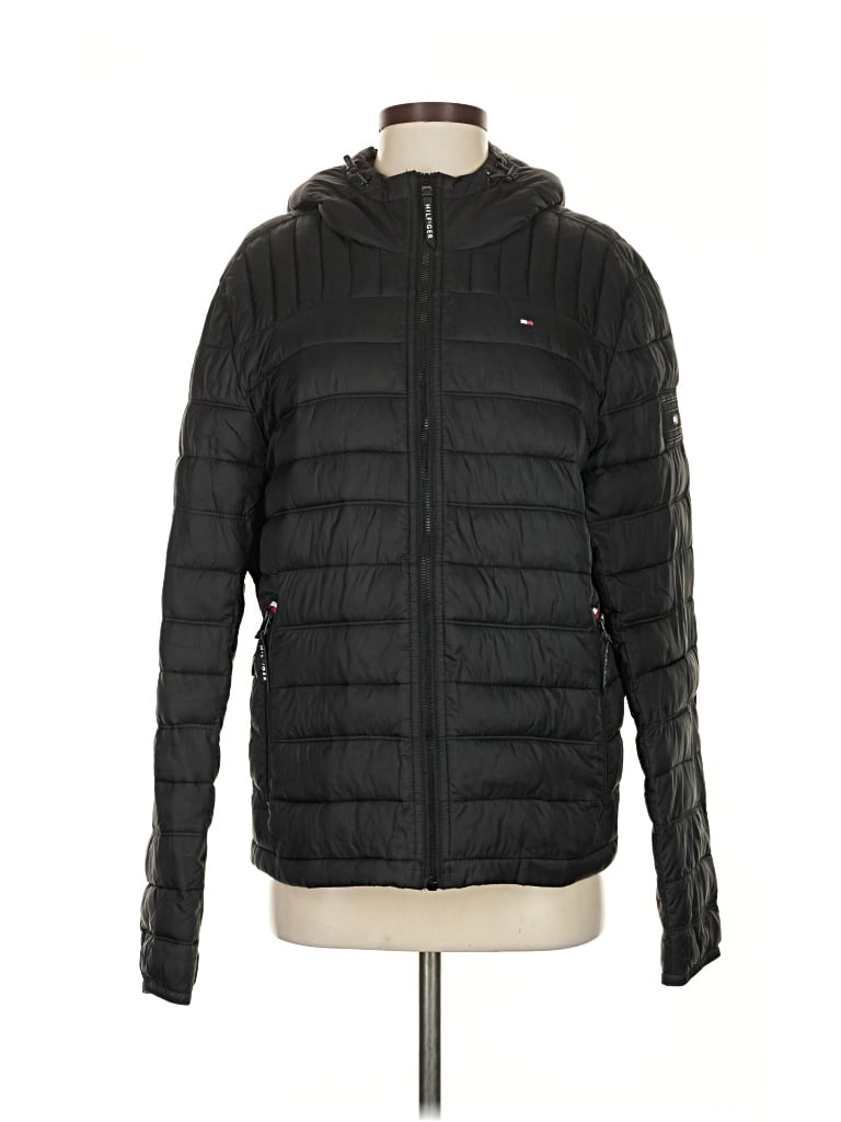 Pre-owned Tommy Hilfiger Jacket In Black