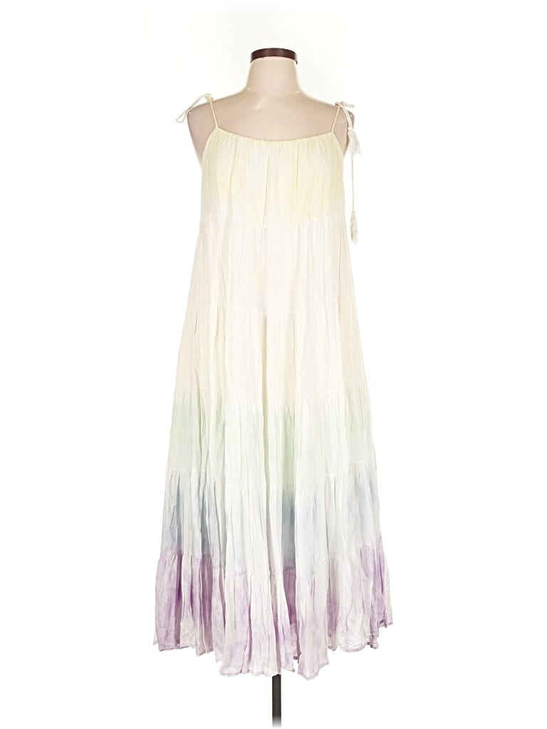 Pre-owned Storia Casual Dress In White