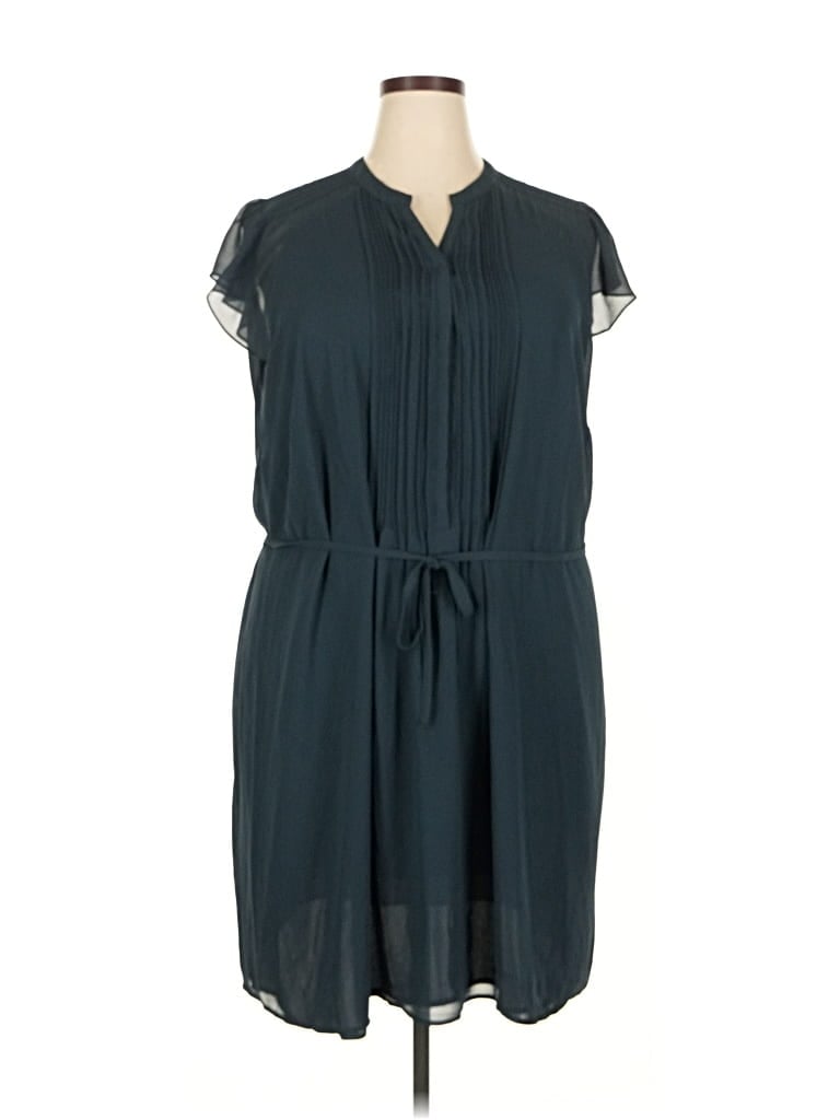 Pre-owned H&m Casual Dress In Blue