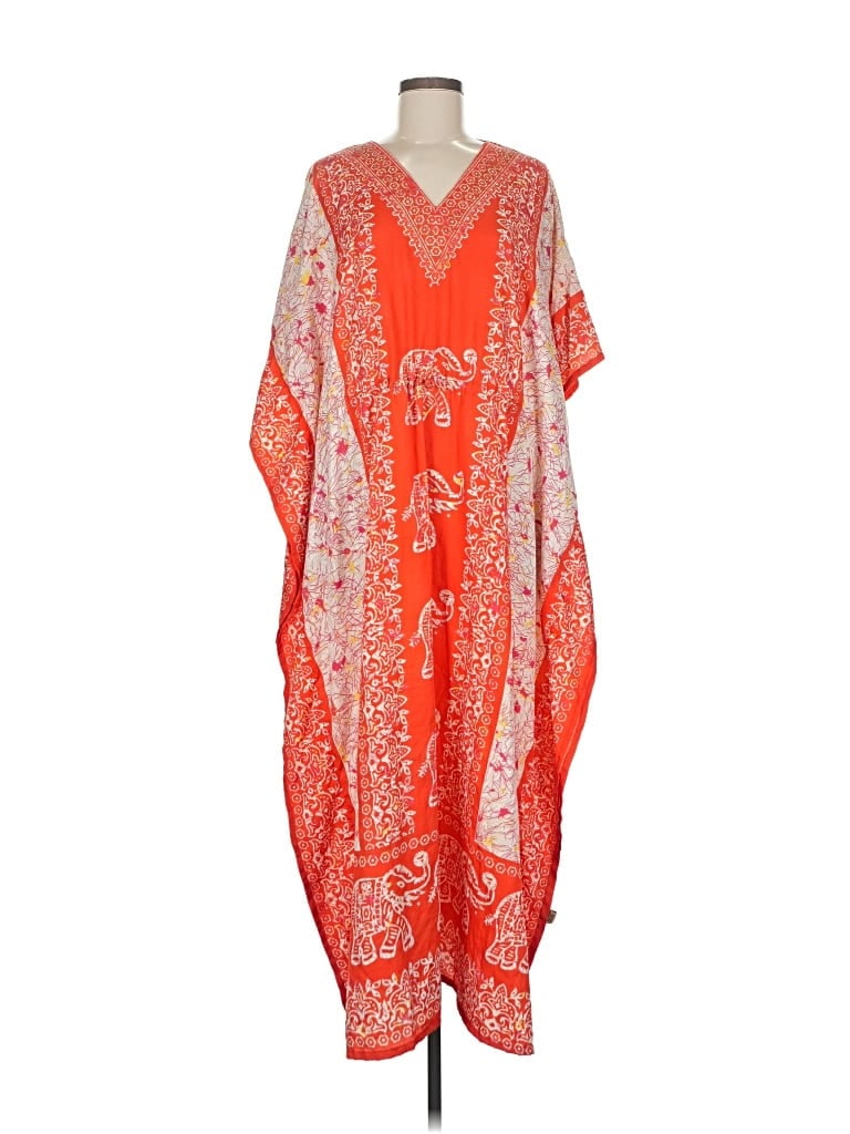 Pre-owned Mystique Casual Dress In Orange