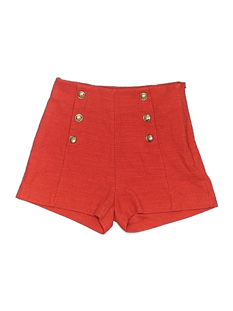 Pre-owned Stradivarius Shorts In Red