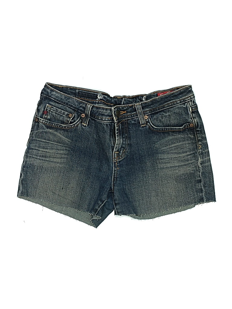 Pre-owned Seven7 Denim Shorts In Blue