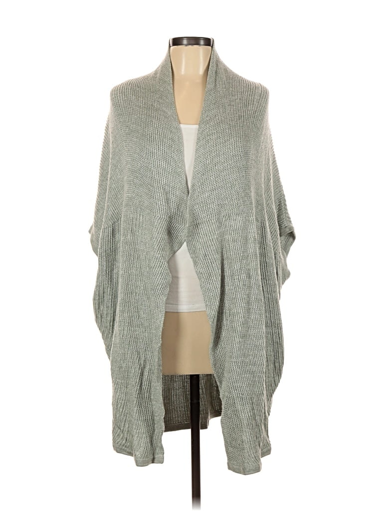 Pre-owned Soft Surroundings Cardigan Sweater In Gray