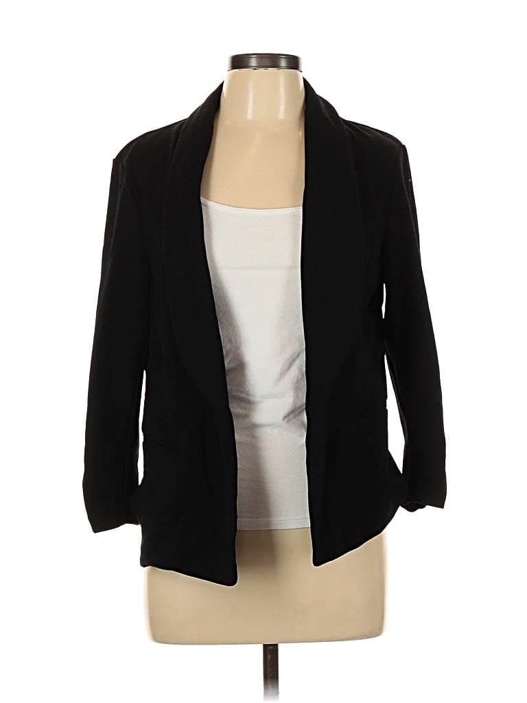 Pre-owned Bar Iii Blazer Jacket In Black