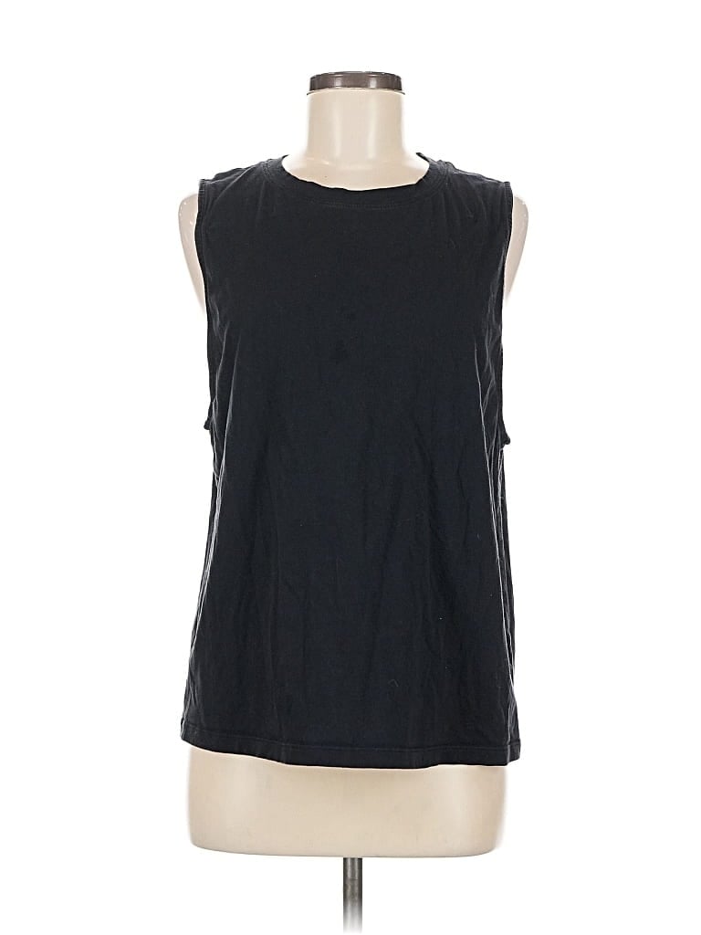 Pre-owned Fabletics Sleeveless T-shirt In Black