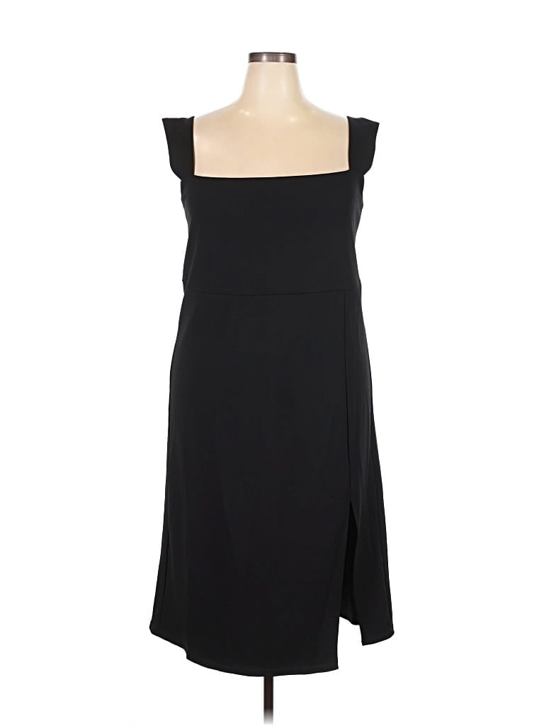 Pre-owned Eloquii Casual Dress In Black