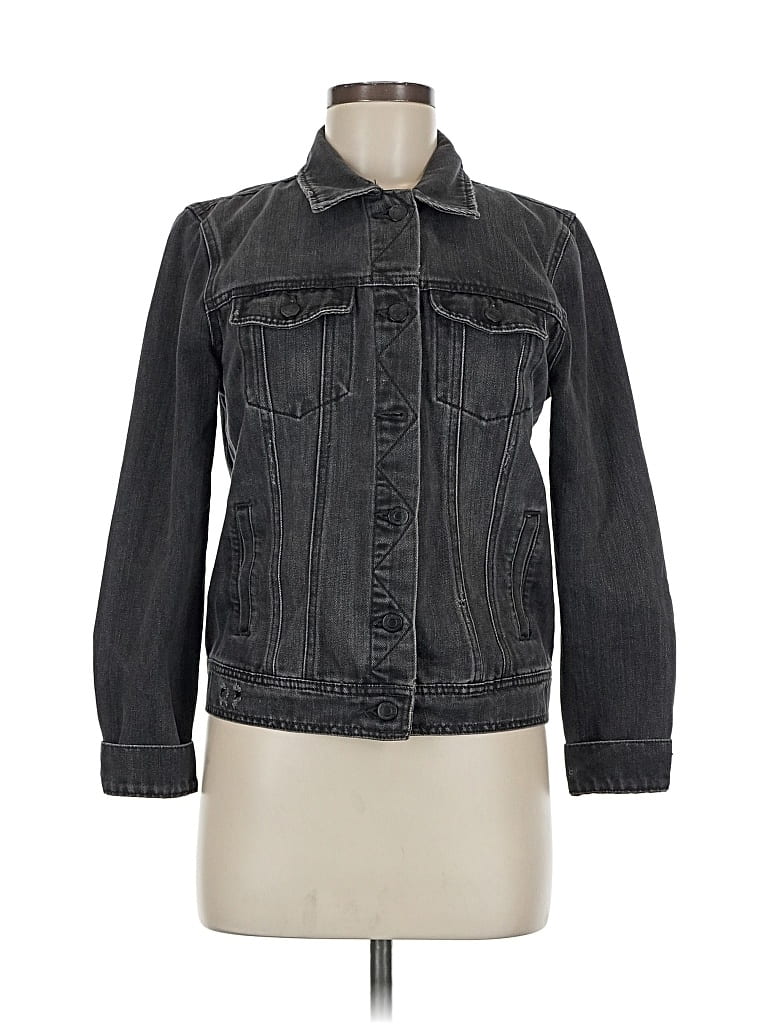 Pre-owned Old Navy Denim Jacket In Gray