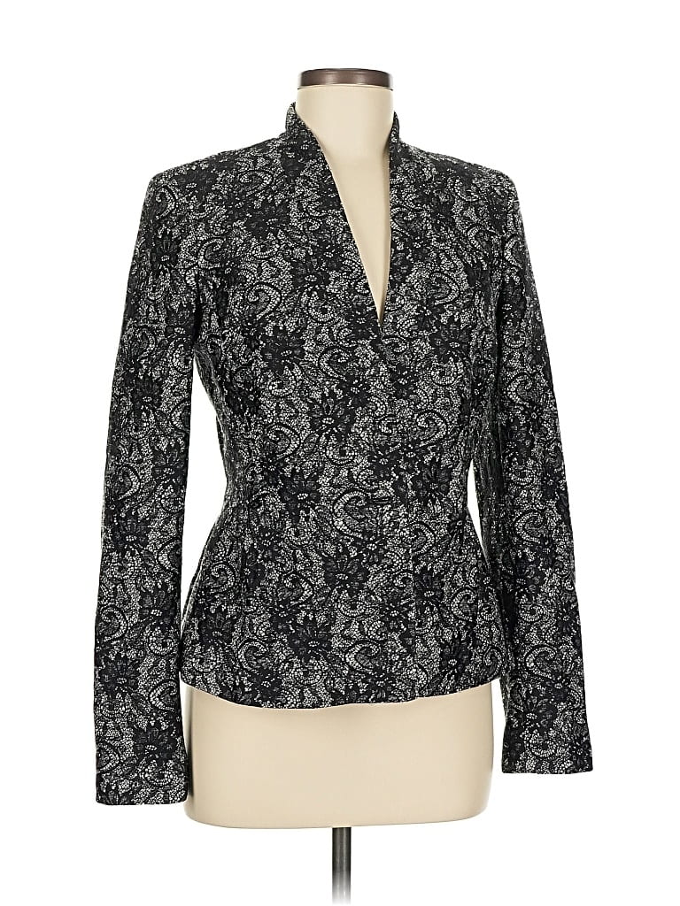 Pre-owned Banana Republic Factory Store Blazer Jacket In Black