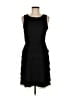Taylor Black Cocktail Dress Size 6 - photo 1