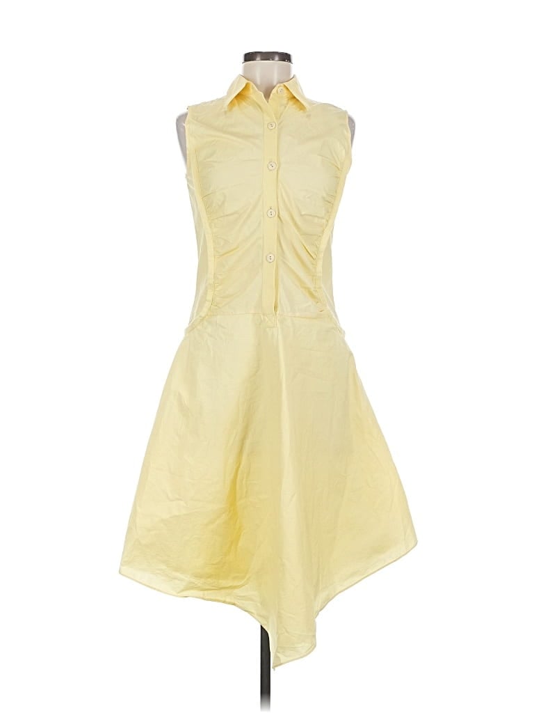 Pre-owned Assorted Brands Casual Dress In Yellow