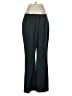 Le Suit 100% Polyester Chevron-herringbone Gray Green Dress Pants Size 6 (petite) - photo 1