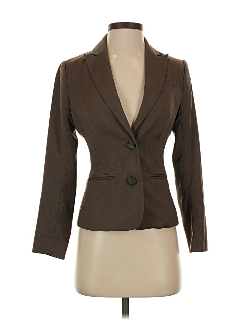Pre-owned Banana Republic Factory Store Blazer Jacket In Brown