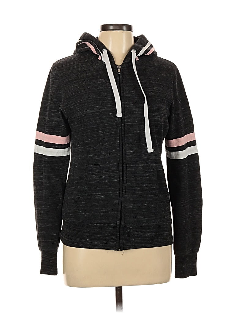 Pre-owned Reflex Zip Up Hoodie In Black