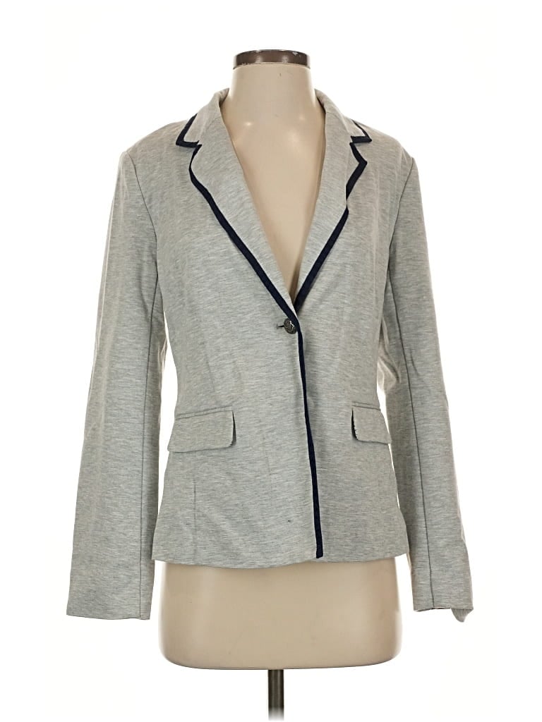 Pre-owned Company Ellen Tracy Blazer Jacket In Gray