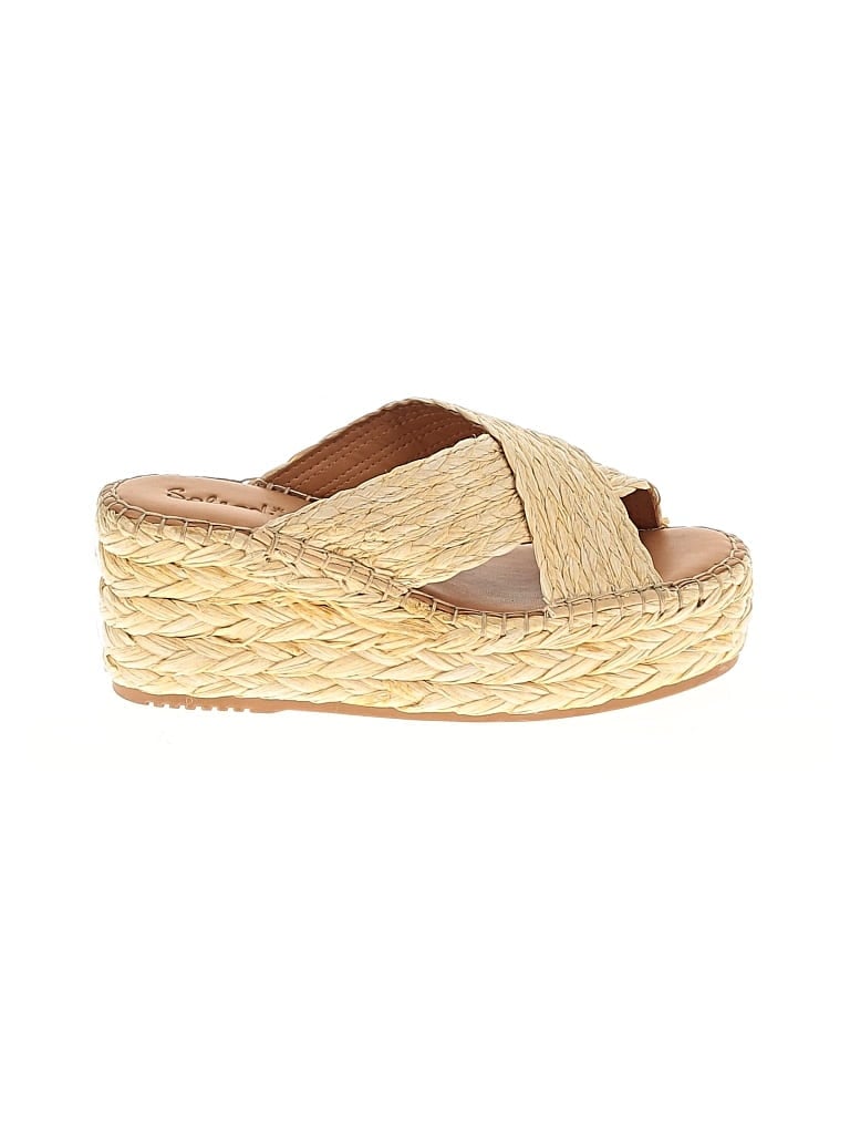 Pre-owned Splendid Wedges In White