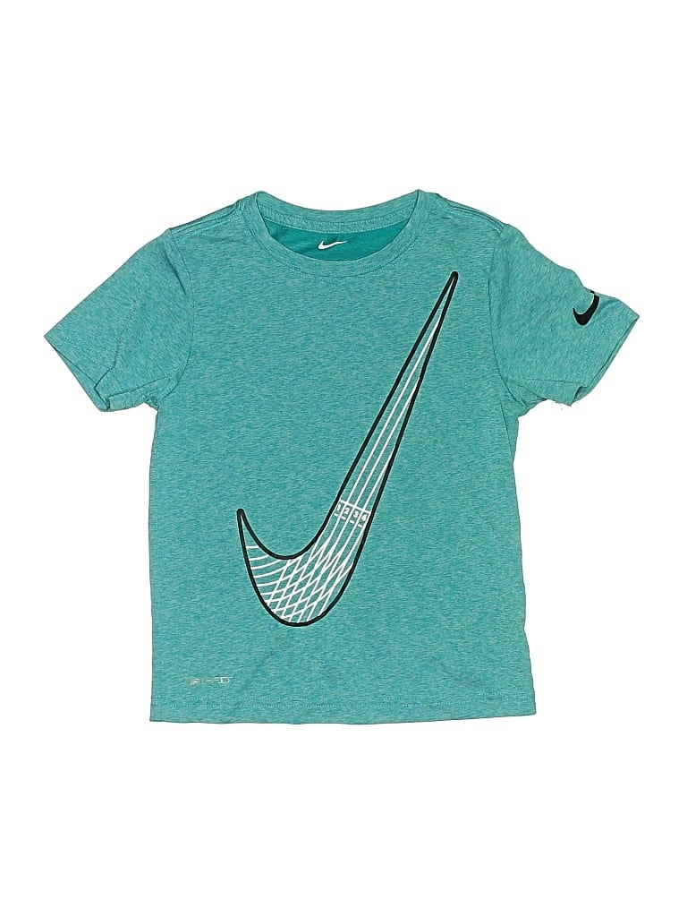 Pre-owned Nike Kids' Short Sleeve T-shirt In Blue