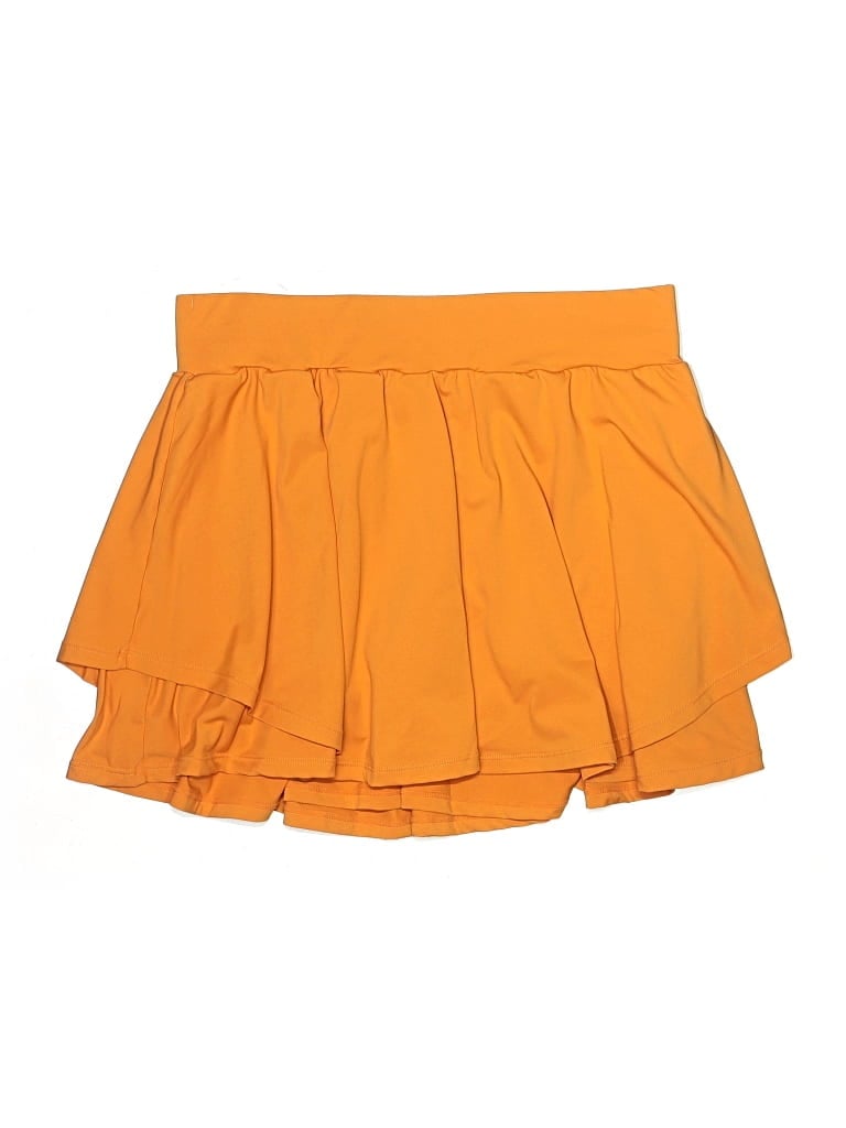 Pre-owned Iuga Active Skort In Orange