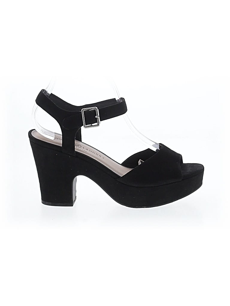 Pre-owned Chinese Laundry Heels In Black