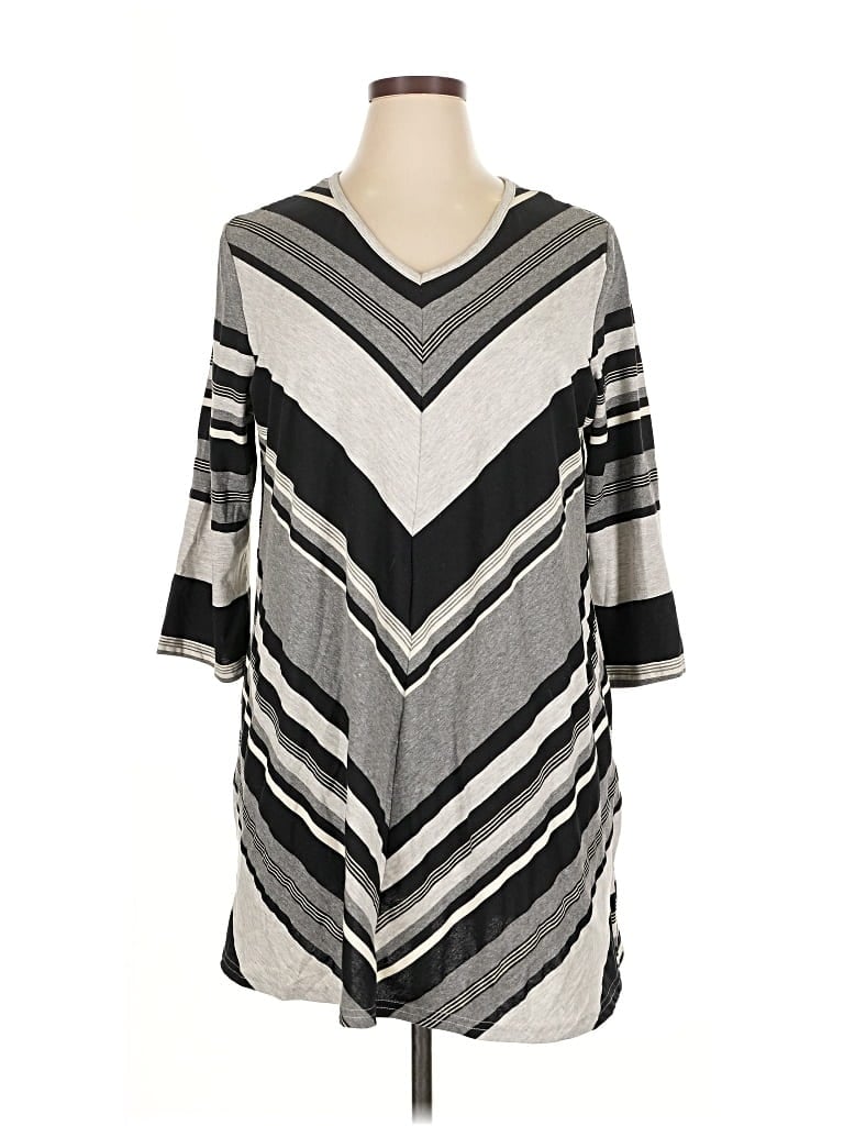 Pre-owned Anthony Richards Casual Dress In Gray