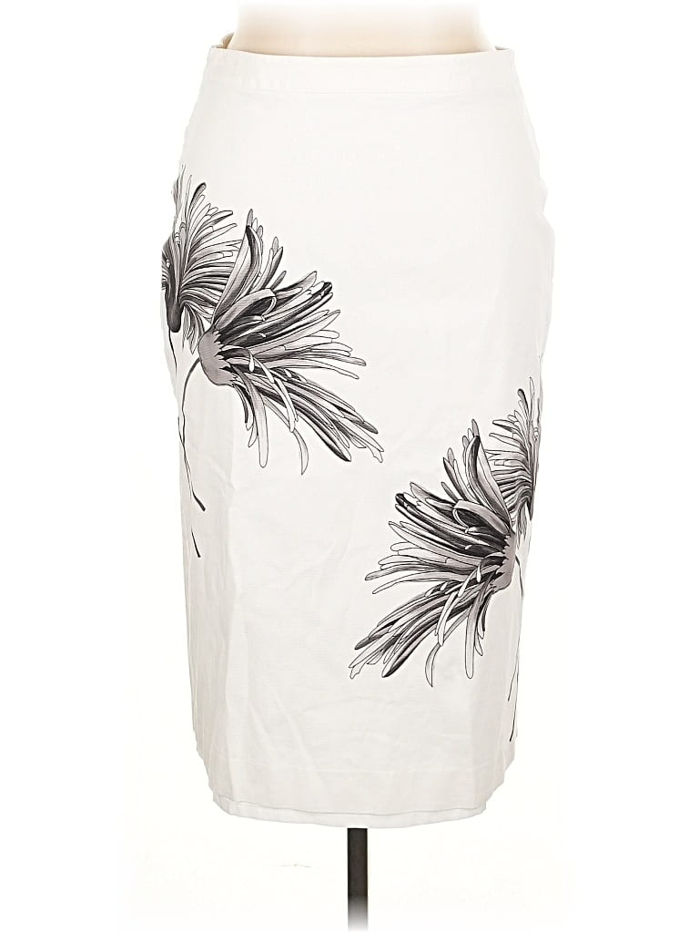 Pre-owned Talbots Casual Skirt In White