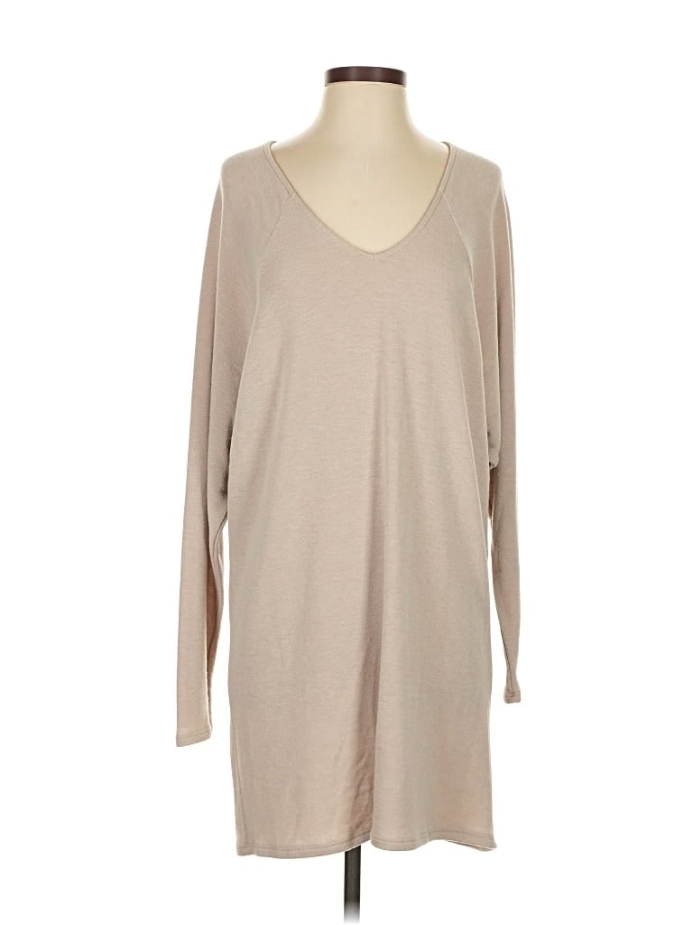 Pre-owned Vici Casual Dress In Brown