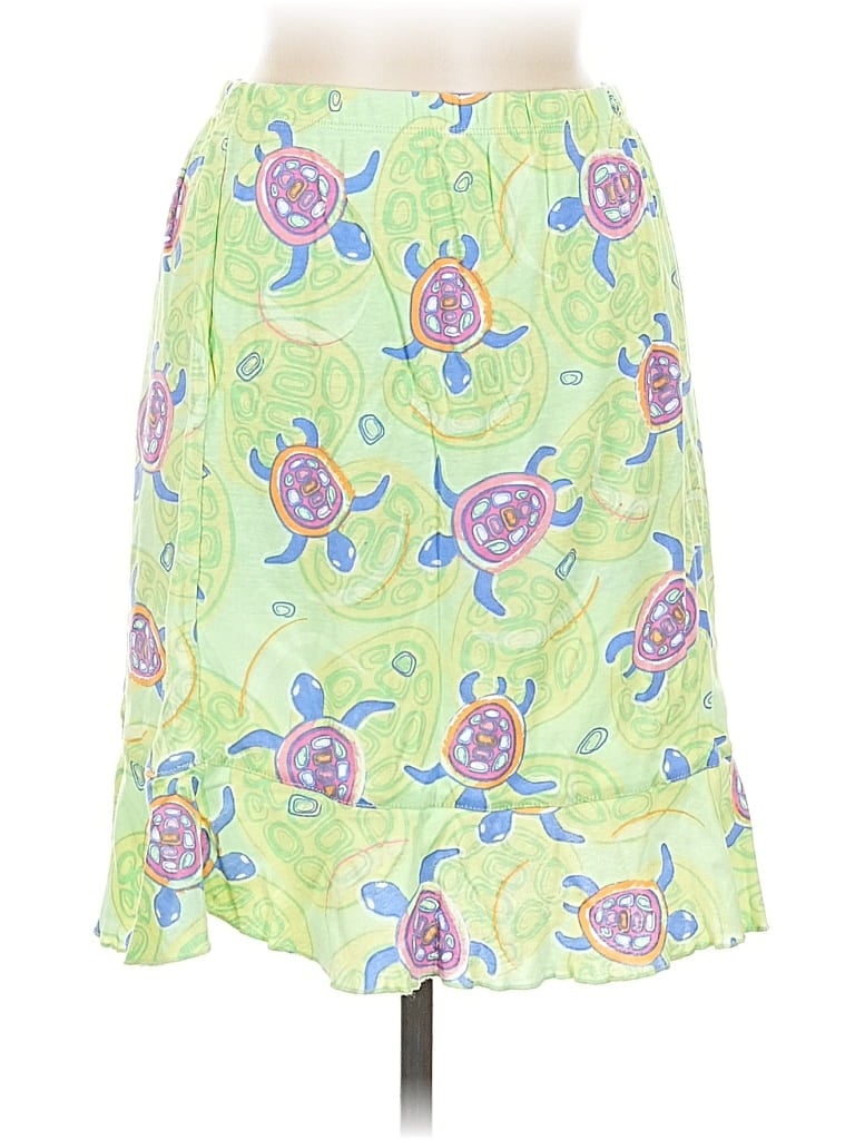 Pre-owned Lulu-b Casual Skirt In Green