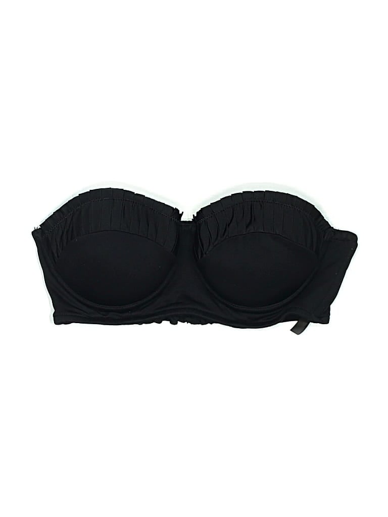 Pre-owned Seafolly Swimsuit Top Black Swimwear