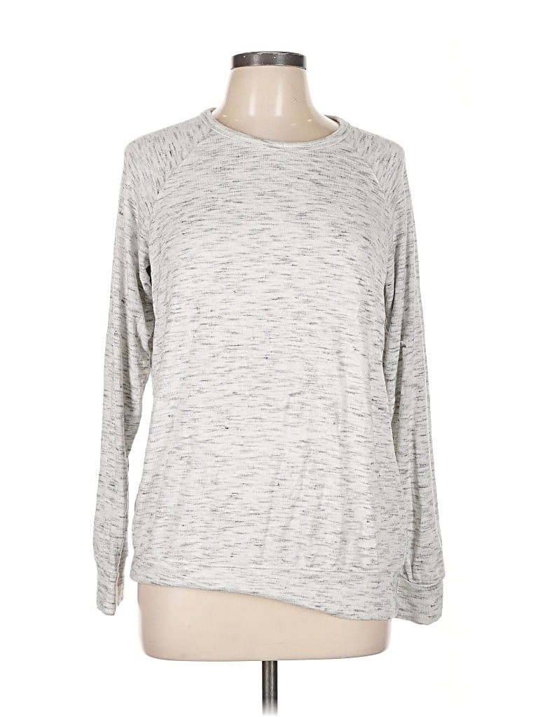 Pre-owned Buffalo By David Bitton Pullover Sweater In Silver