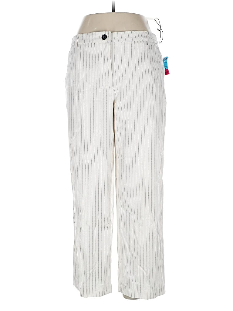 Pre-owned Rachel Zoe Tjx Casual Pants In White