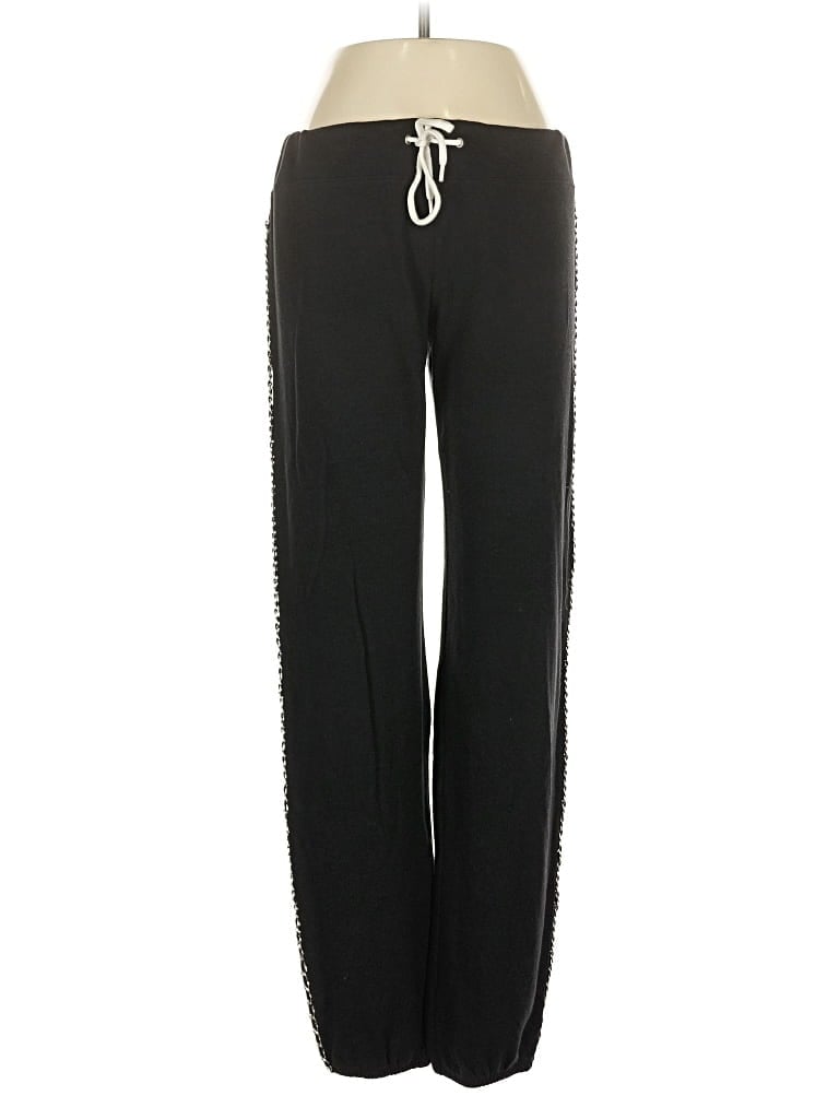 Pre-owned Monrow Track Pants In Black