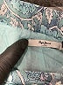 Pepe Jeans 100% Cotton Paisley Teal Skort Size S - photo 3